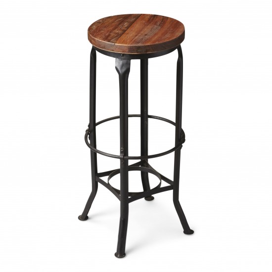 Abbott Industrial Chic Bar Stool, 1167025