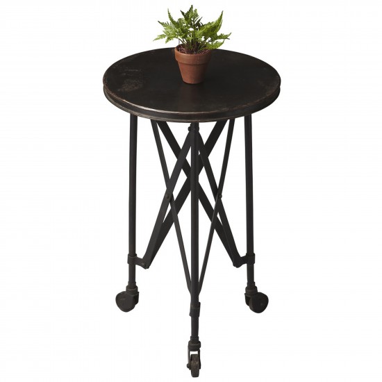 Costigan Flat Black Accent Table, 1168025