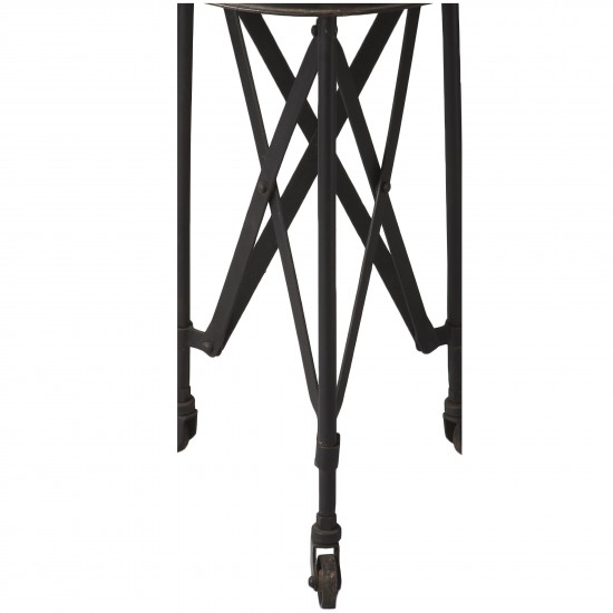 Costigan Flat Black Accent Table, 1168025