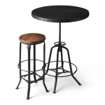 Englewood Round Metal Hall/Pub Table, 1200025