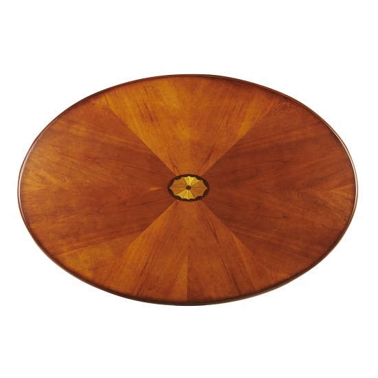 Clayton Olive Ash Oval Coffee Table, 1234101