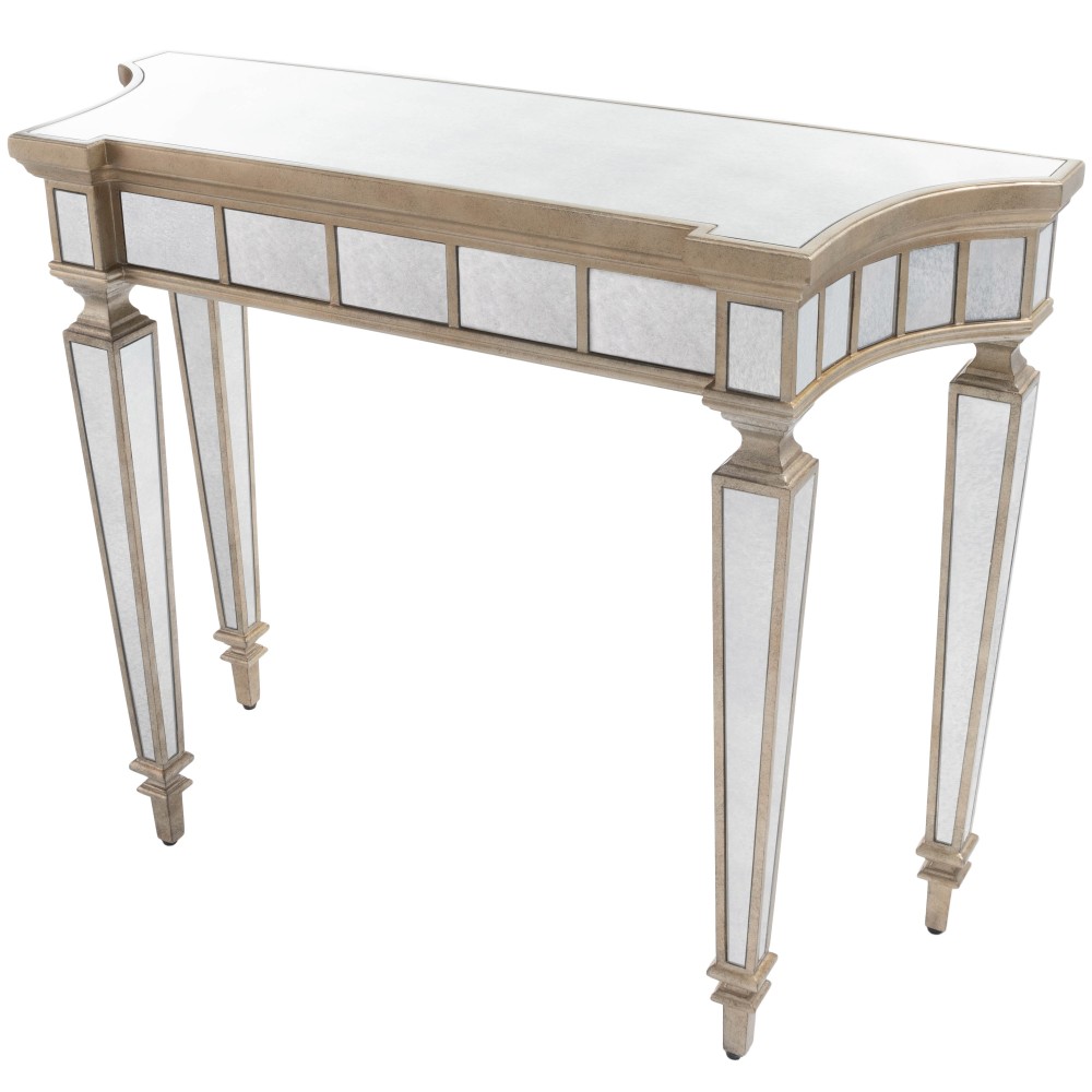 Garbo Mirrored Console Table, 1251146