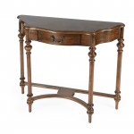 orency Demilune 1 Drawer Console Table, 1263101