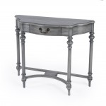 Morency Demilune 1 Drawer Console Table, 1263418