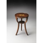 Dalton Cherry Round Accent Table, 1328024