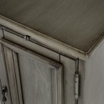 Harling Silver Satin Chairside Chest, 1476148