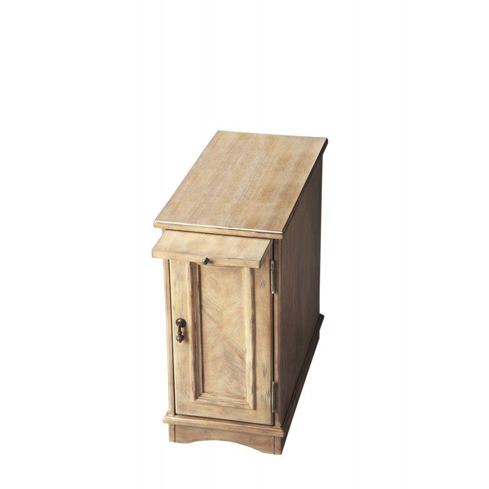 Harling Driftwood Chairside Chest, 1476247