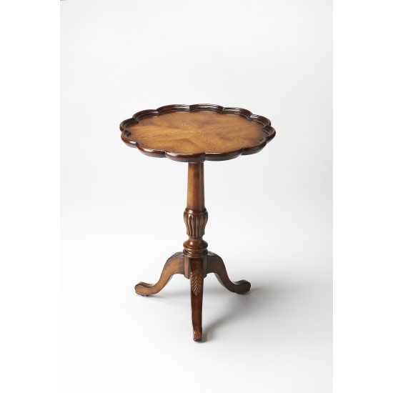 Dansby Vintage Oak Pedestal Table, 1482001