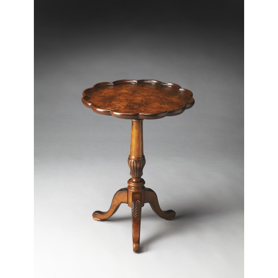 Dansby Olive Ash Pedestal Table, 1482101