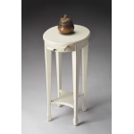 Arielle Cottage White Accent Table, 1483222