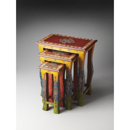 Sasha Hand Painted Nesting Tables, 1893290