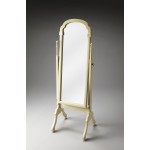 Meredith Cottage White Cheval Mirror, 1911222