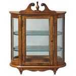 Melinda Vintage Oak Wall Curio, 1927001