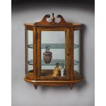 Melinda Vintage Oak Wall Curio, 1927001