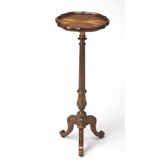 Chatsworth Vintage Oak Pedestal Plant Stand, 1931001