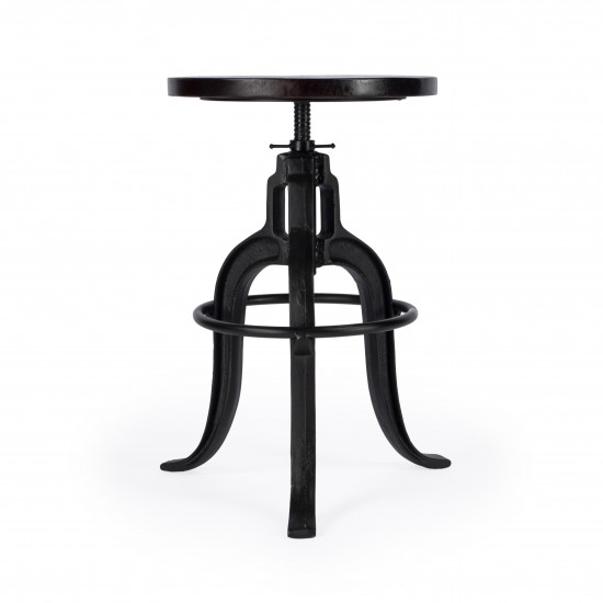 Gladney Iron Revolving Bar Stool, 2049025