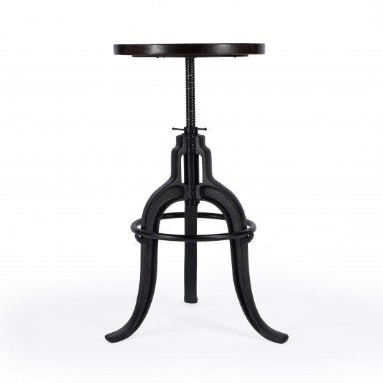 Gladney Iron Revolving Bar Stool, 2049025