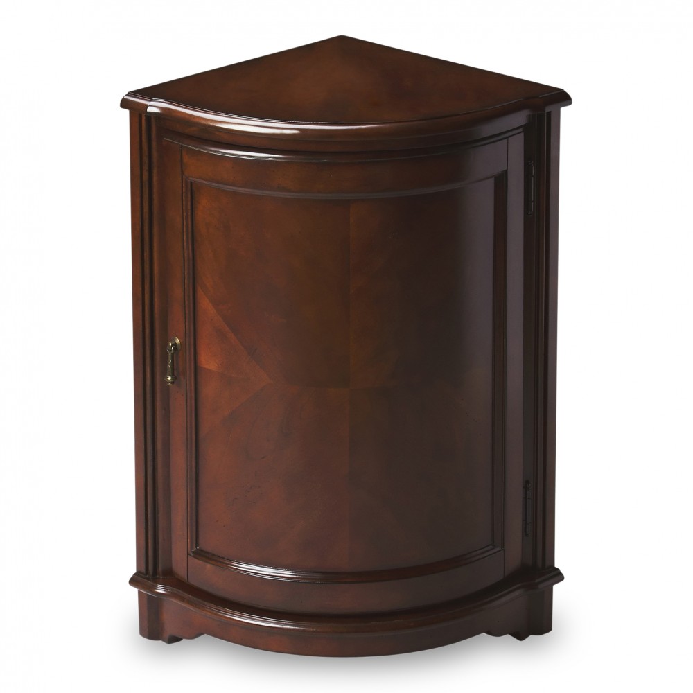 Durham Cherry Corner Cabinet, 2115024