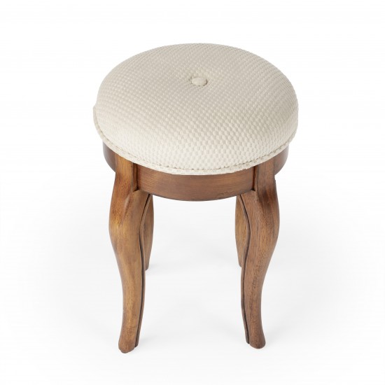 Simone Olive Ash Vanity Stool, 2135101