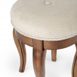 Simone Olive Ash Vanity Stool, 2135101