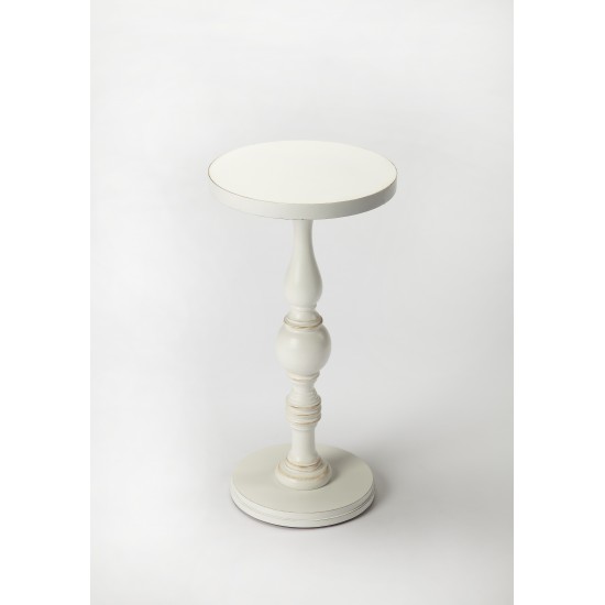 Camilla Cottage White Pedestal Table, 2225222