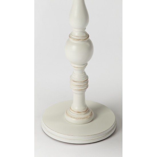 Camilla Cottage White Pedestal Table, 2225222