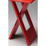 Hammond Red Folding Table, 2259293