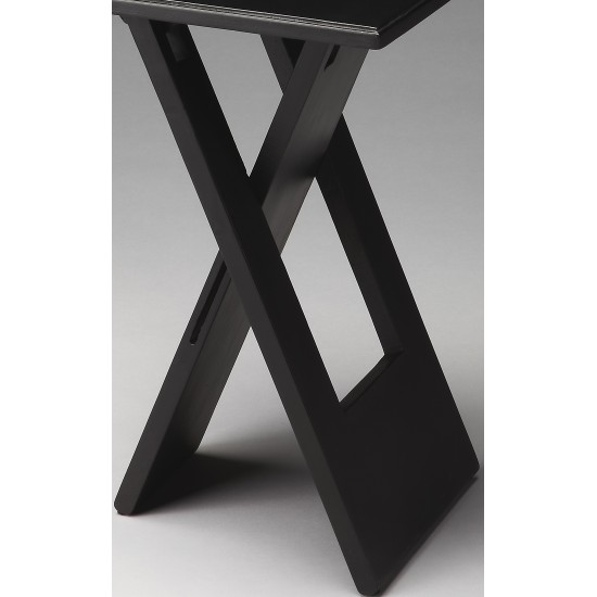 Hammond Black Folding Table, 2259295