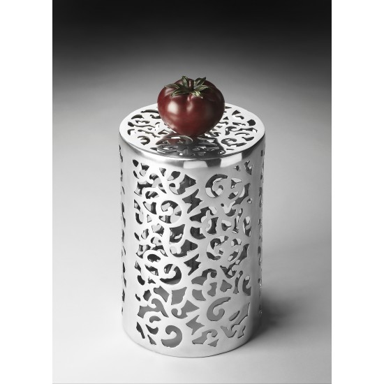 Worley Round Metal Accent Table, 2288220