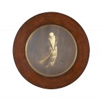 Nineteenth Hole Round Golf Accent Table, 2302070