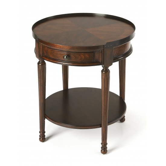 Sampson Cherry Accent Table, 2311024