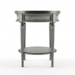 Sampson Powder Gray Accent Table, 2311418