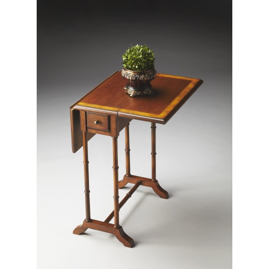 Darrow Olive Ash Drop-Leaf Table, 2334101