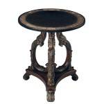 Lafayette Round Stone Accent Table, 2347070