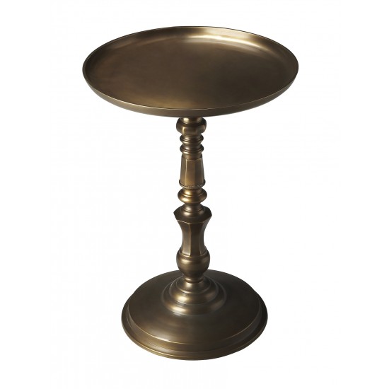 Orleans Round Metal Accent Table, 2386025