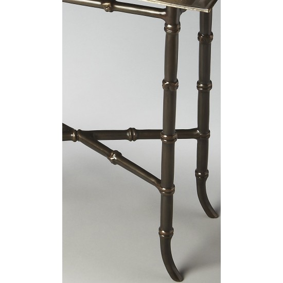 Meiling Antique Brass Tray Table, 2399025