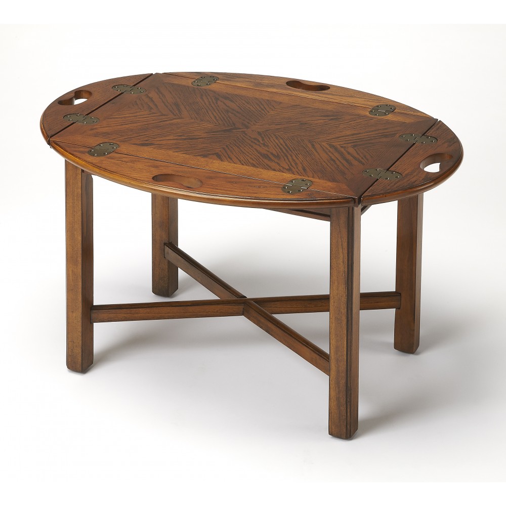 Carlisle Vintage Oak Butler Table, 2427001