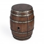 Calumet Rustic Barrel Table, 2520120