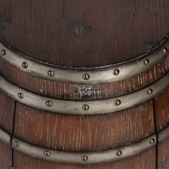 Calumet Rustic Barrel Table, 2520120