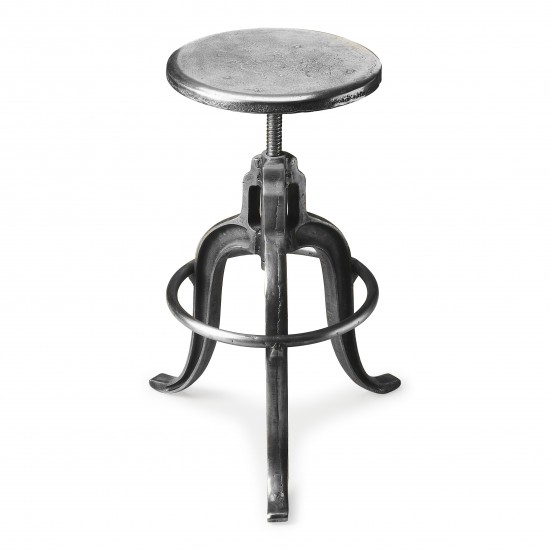 Parnell Adjustable Swivel Iron Bar Stool, 2542025