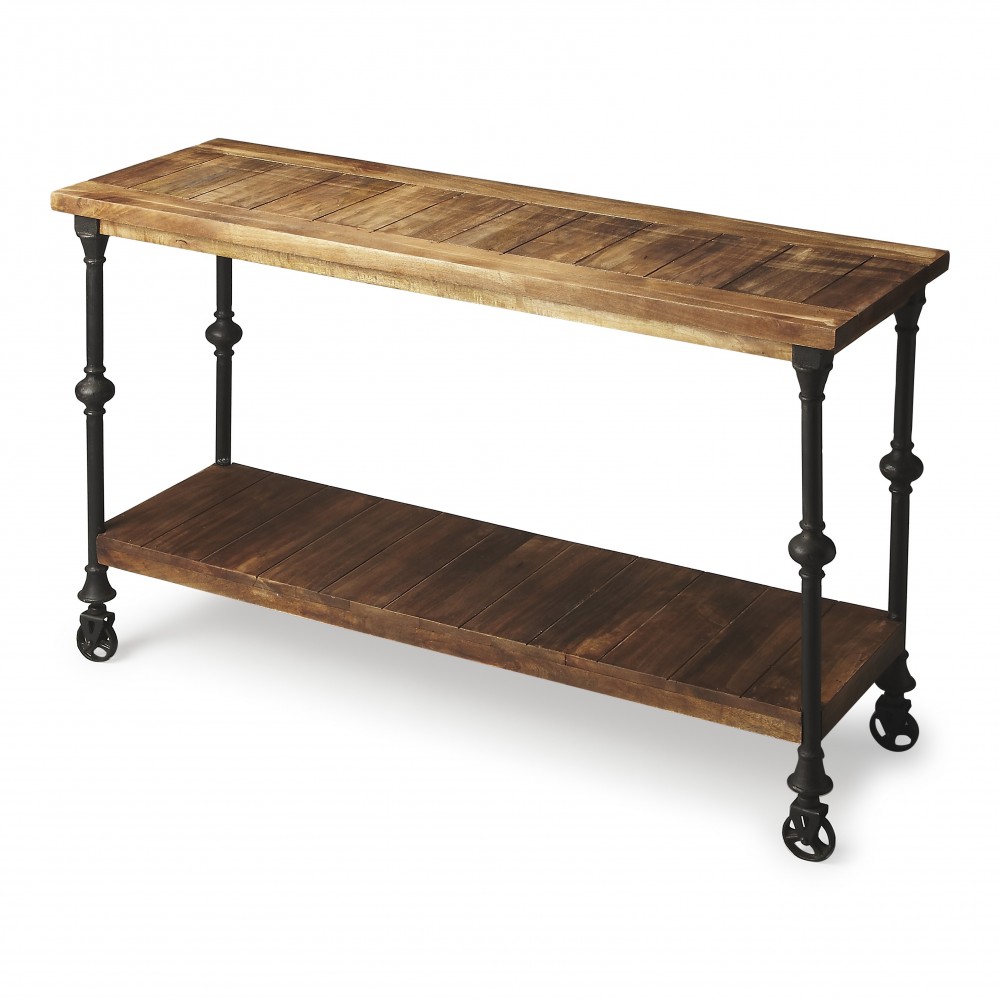 Fontainebleau Industrial Chic Console Table, 2581290