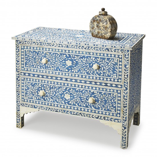 Vivienne Blue Bone Inlay Chest, 2851070