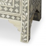 Vivienne Grey Bone Inlay Accent Chest, 2865321