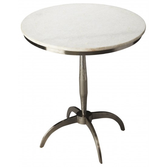 Palmilla Marble & Metal Accent Table, 2868140