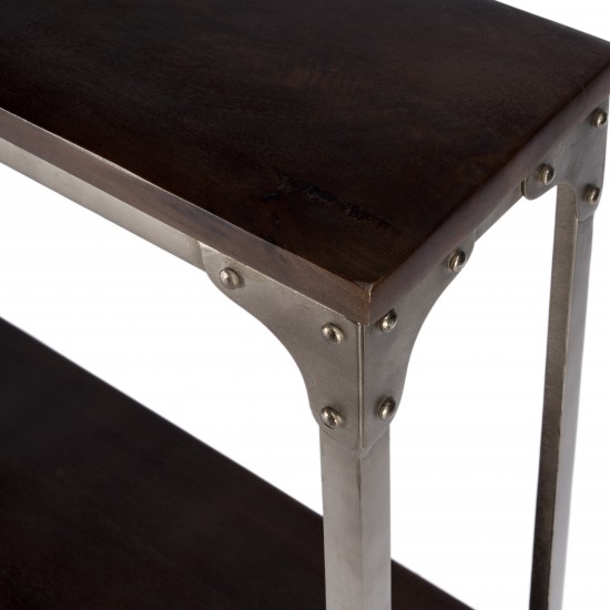 Gandolph Industrial Chic Console Table, 2873403
