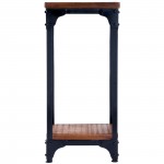 Gandolph Wood & Iron Pedestal Stand, 2874120