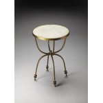 Hager Marble & Metal Accent Table, 2877025