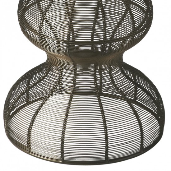 Angeline Round Metal Accent Table, 2895025