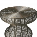 Angeline Round Metal Accent Table, 2895025