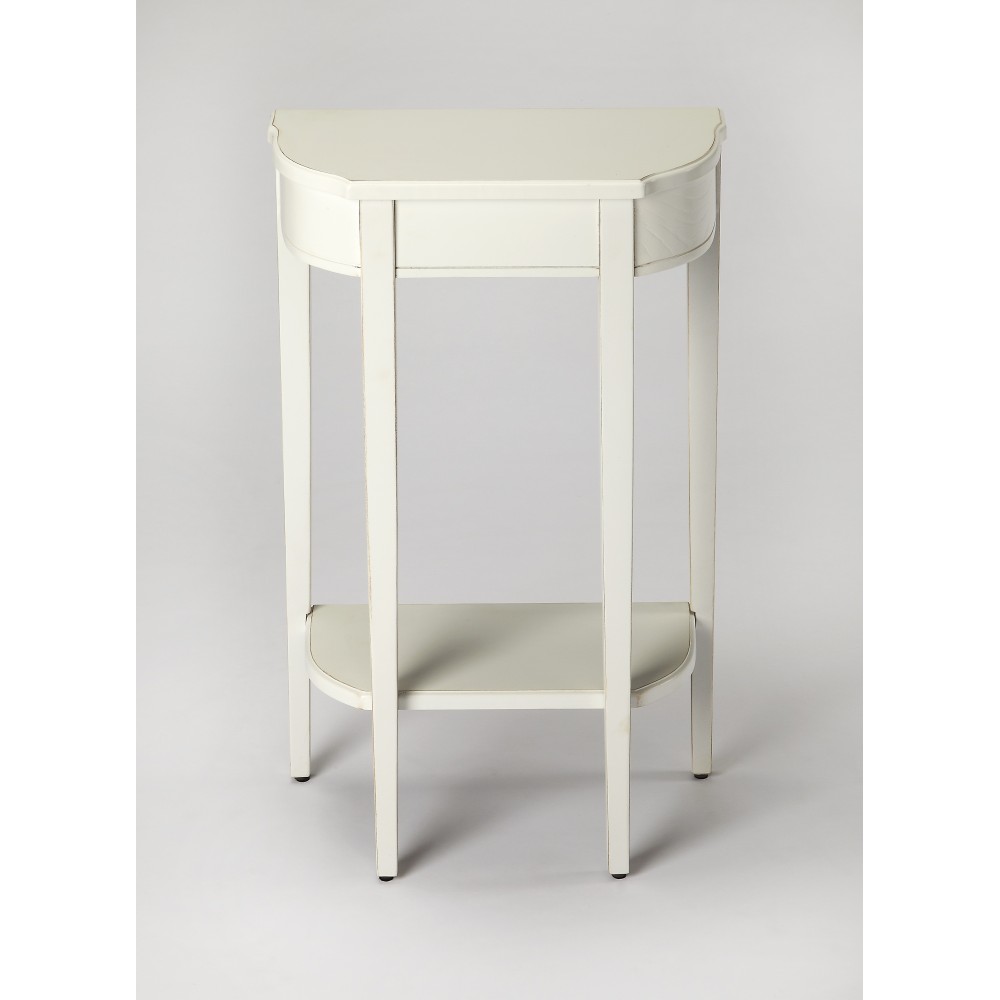 Wendell Cottage White Console Table, 3009222